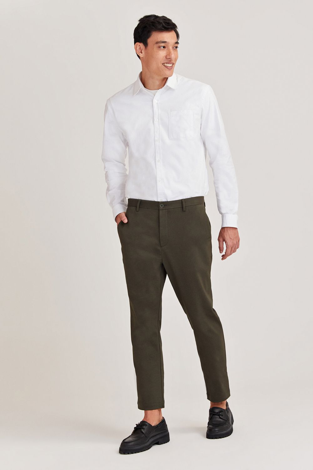 Camisa Ml Oxford Comfy