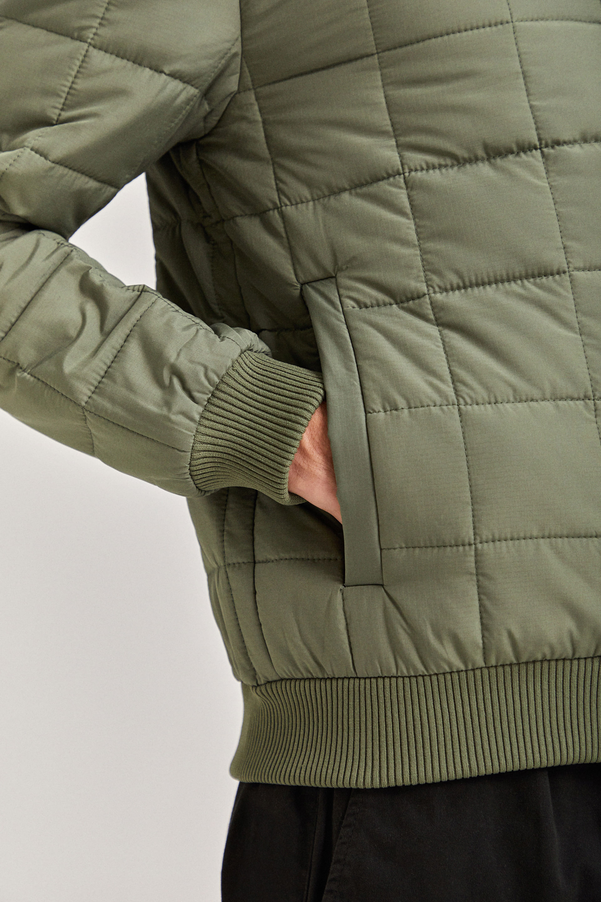 ジャケット・アウター N/07 ANATOMY HIGHNECK COAT Jaqueta Liner High Neck Rains