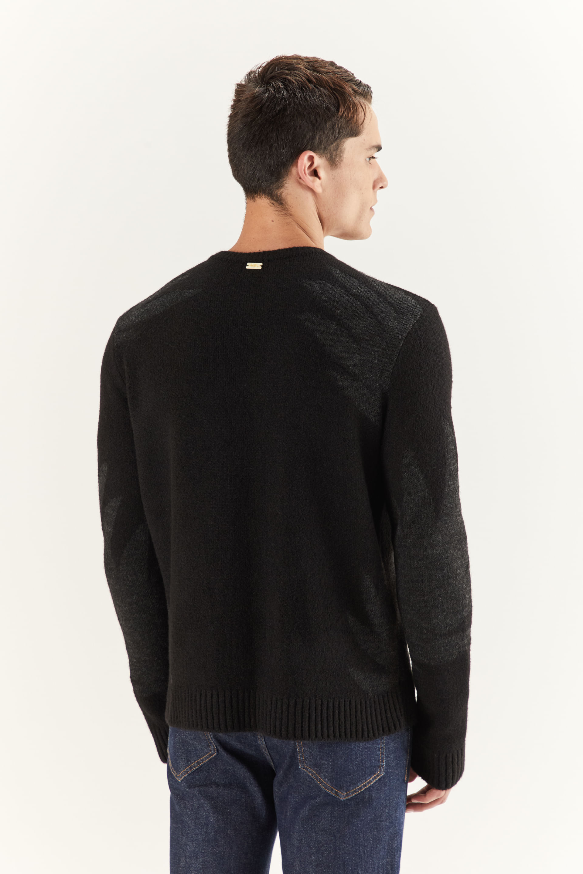 Casaco Tricot Jacquard