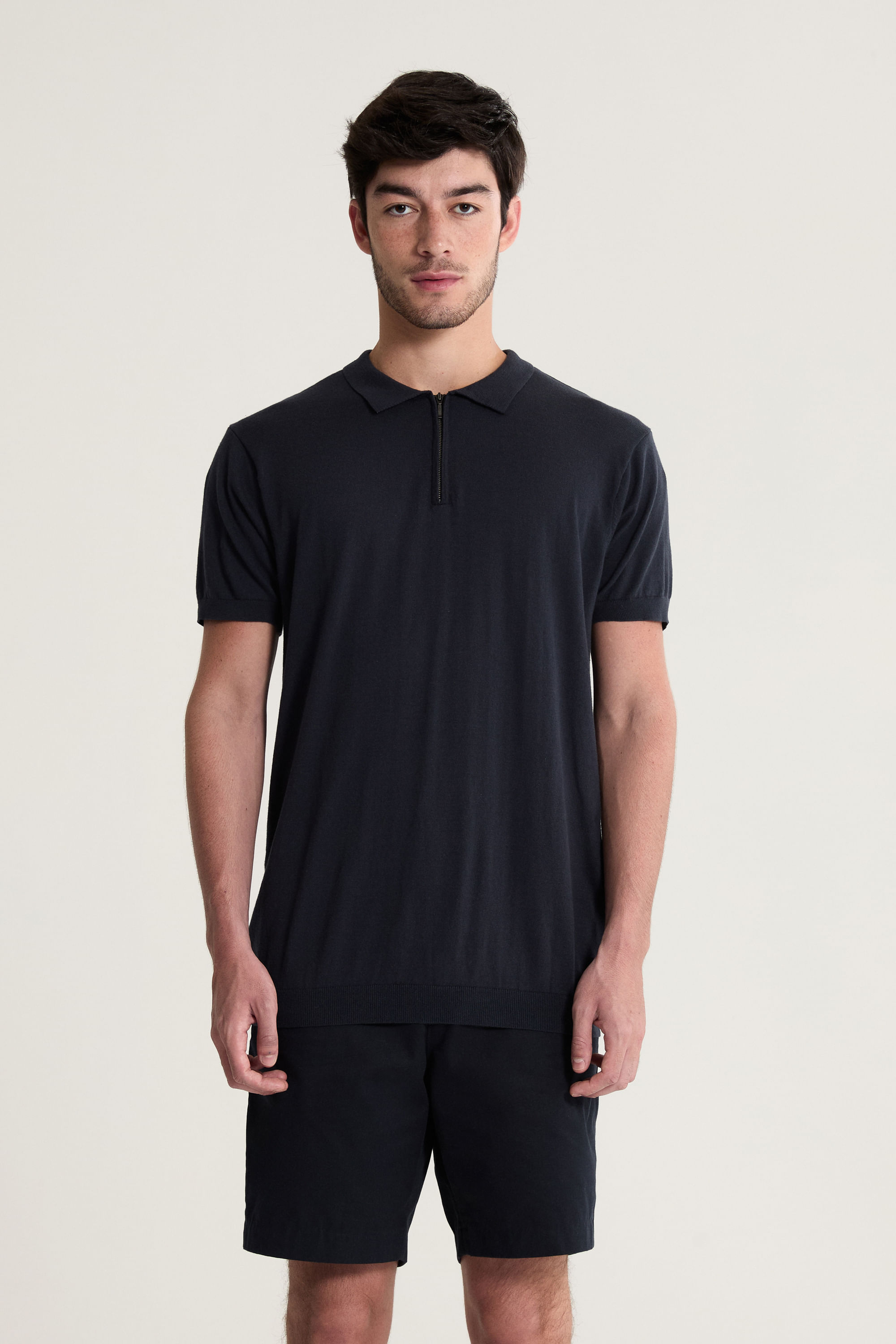Polo Tricot Ziper Fine