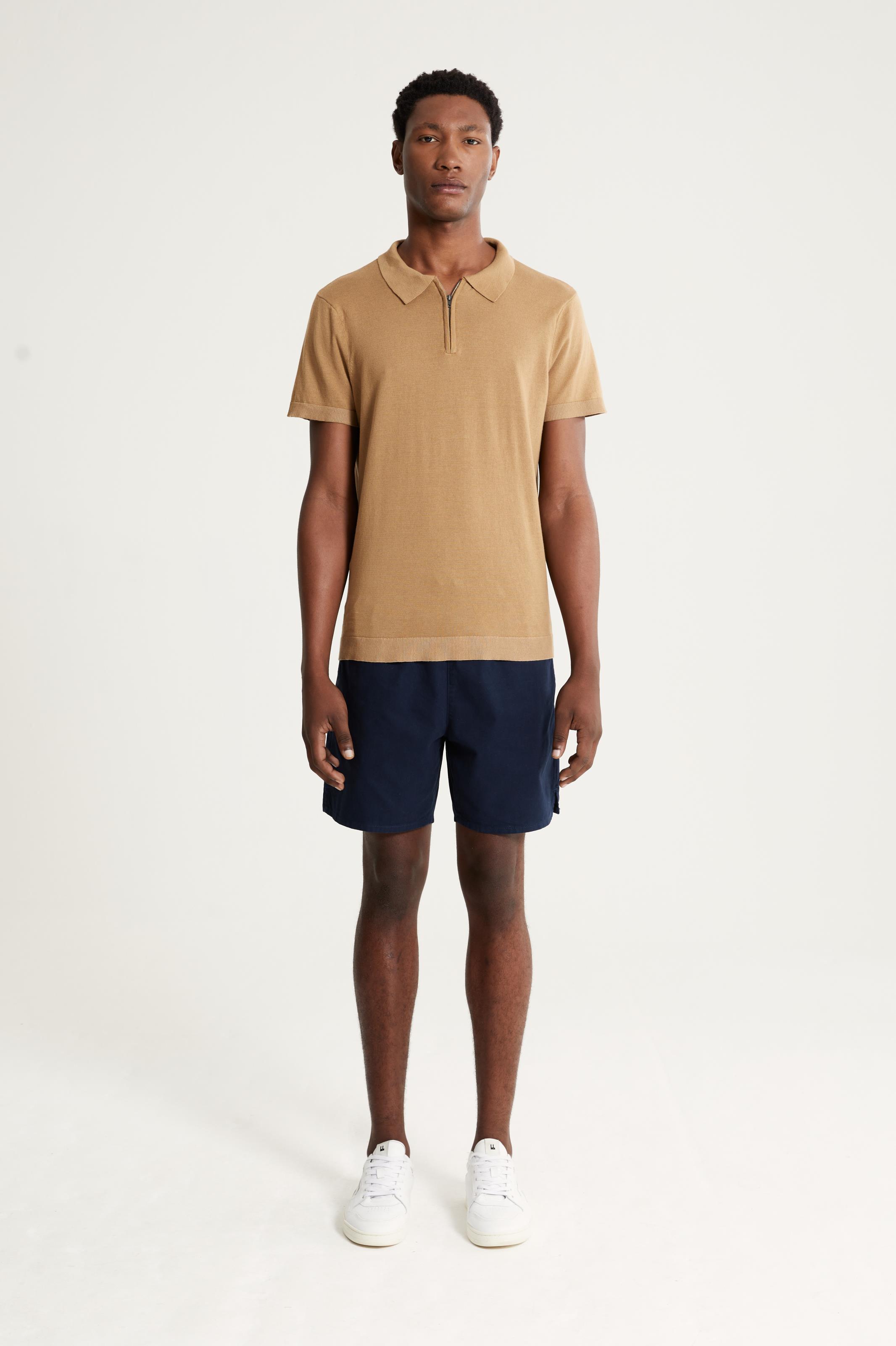 Polo Tricot Ziper Fine