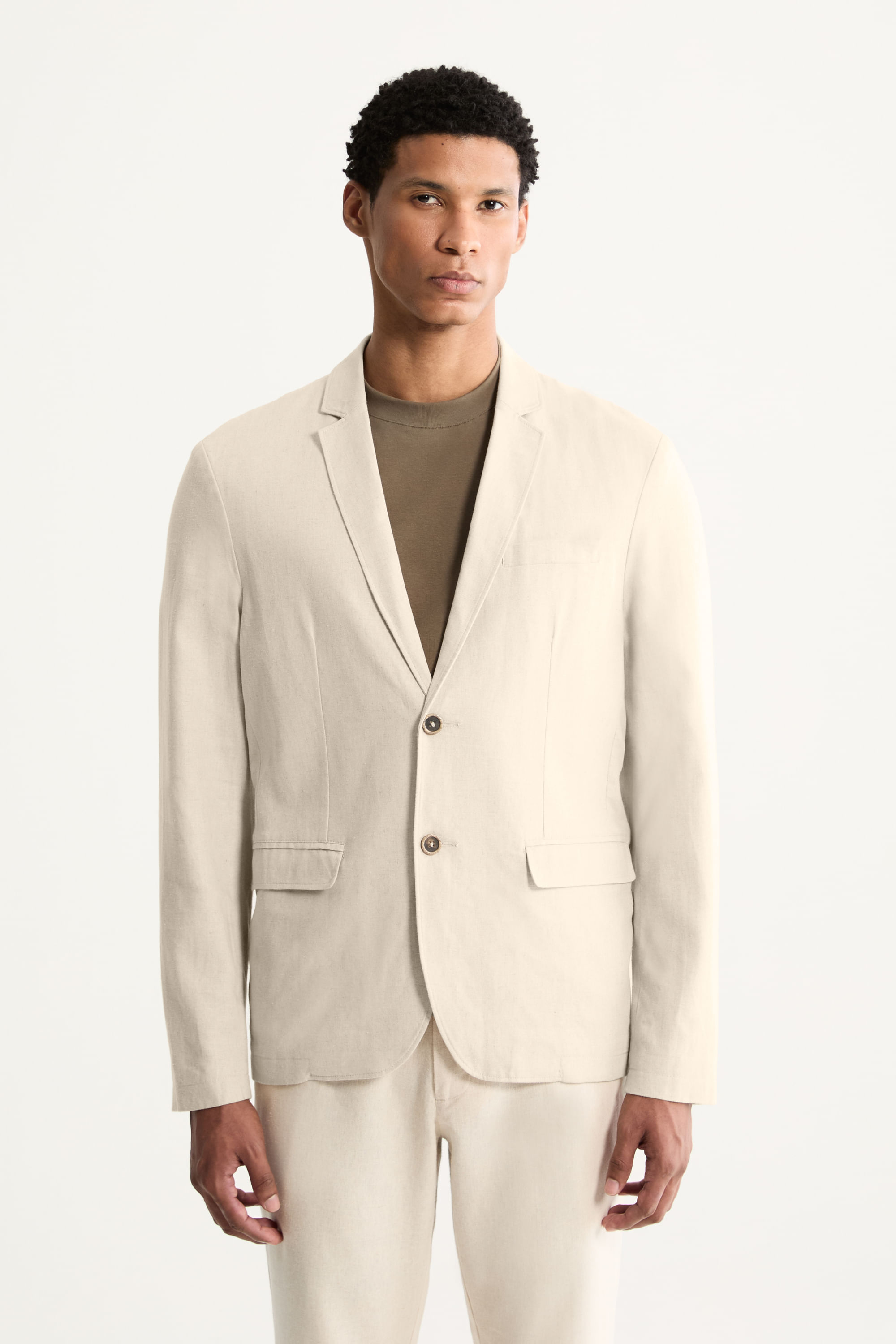 Blazer Linho Clássico — Foxton