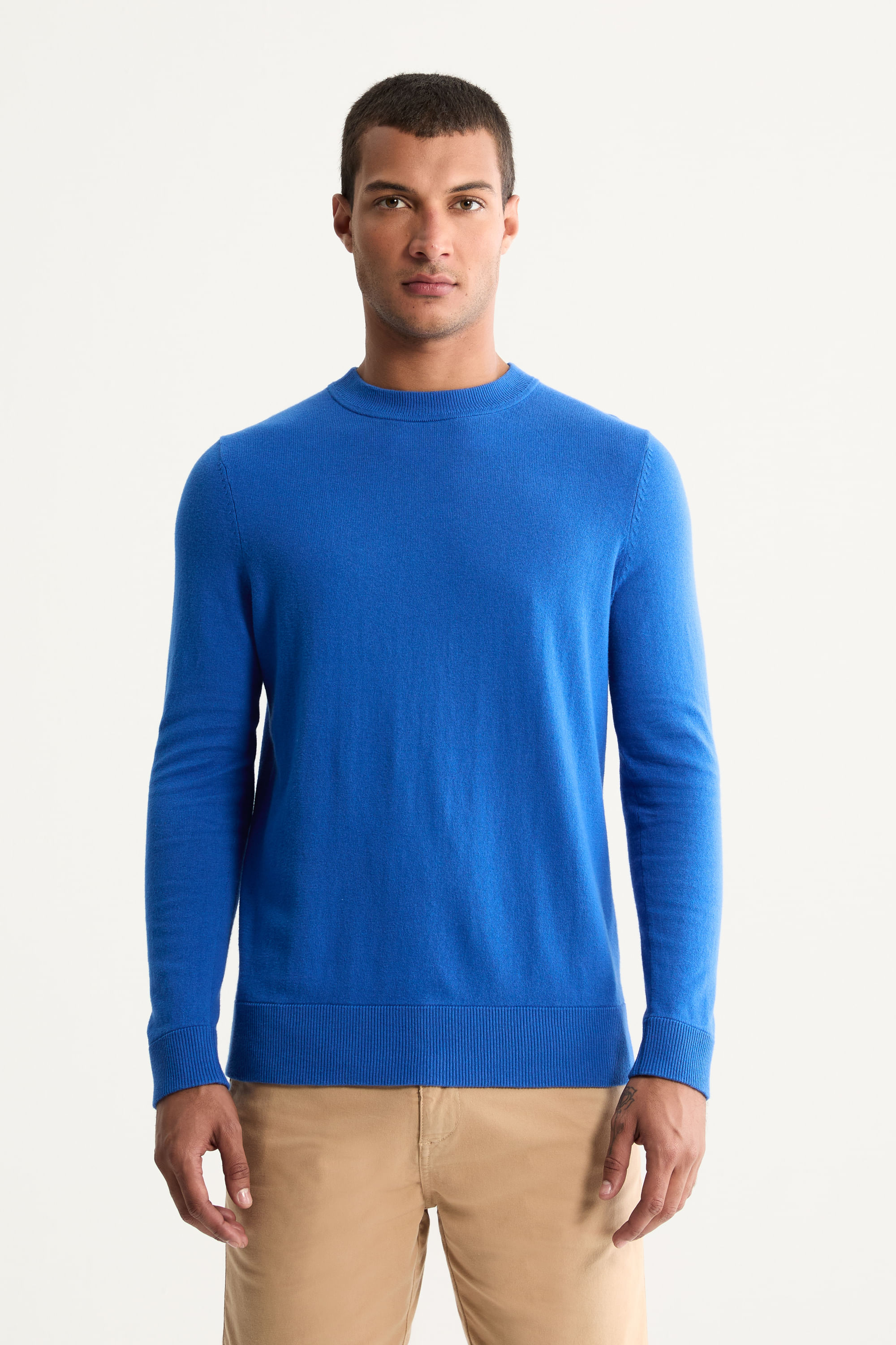 Casaco Tricot Cotton Cashmere