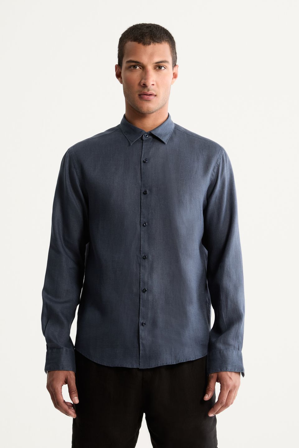 Camisa Manga Longa Linho Lumiar