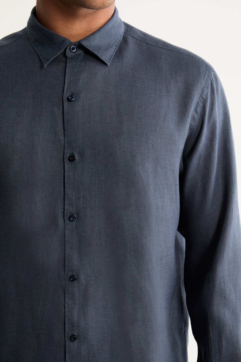 Camisa Manga Longa Linho Lumiar