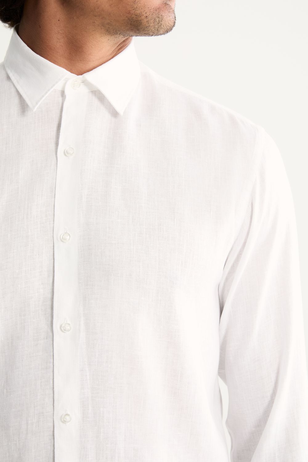 Camisa Manga Longa Linho Lumiar