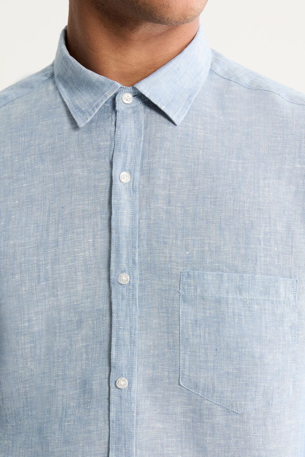 Camisa Manga Longa Puro Linho Estival