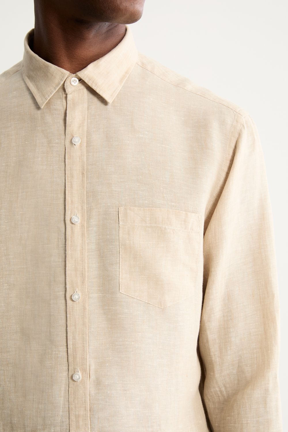 Camisa Manga Longa Puro Linho Estival