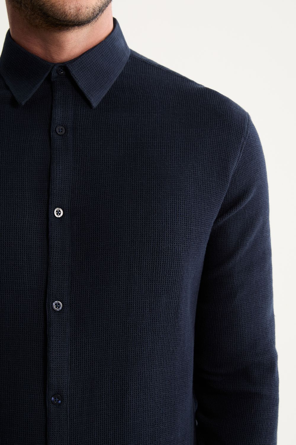 Camisa Manga Longa Total Waffle