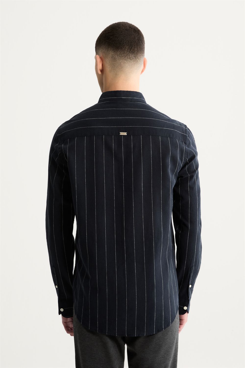 Camisa Manga Longa Linho Listra Maldivas