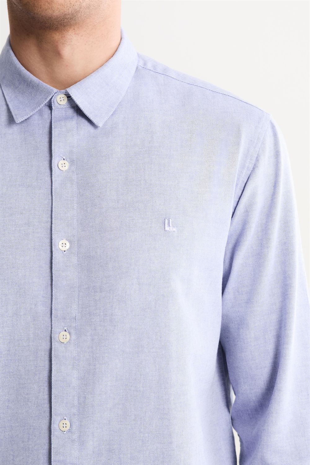 Camisa Manga Longa Oxford Refresco