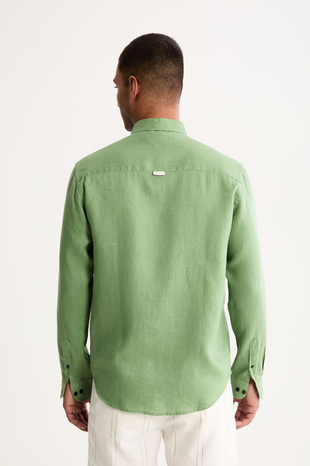 Camisa Manga Longa Linho Lumiar