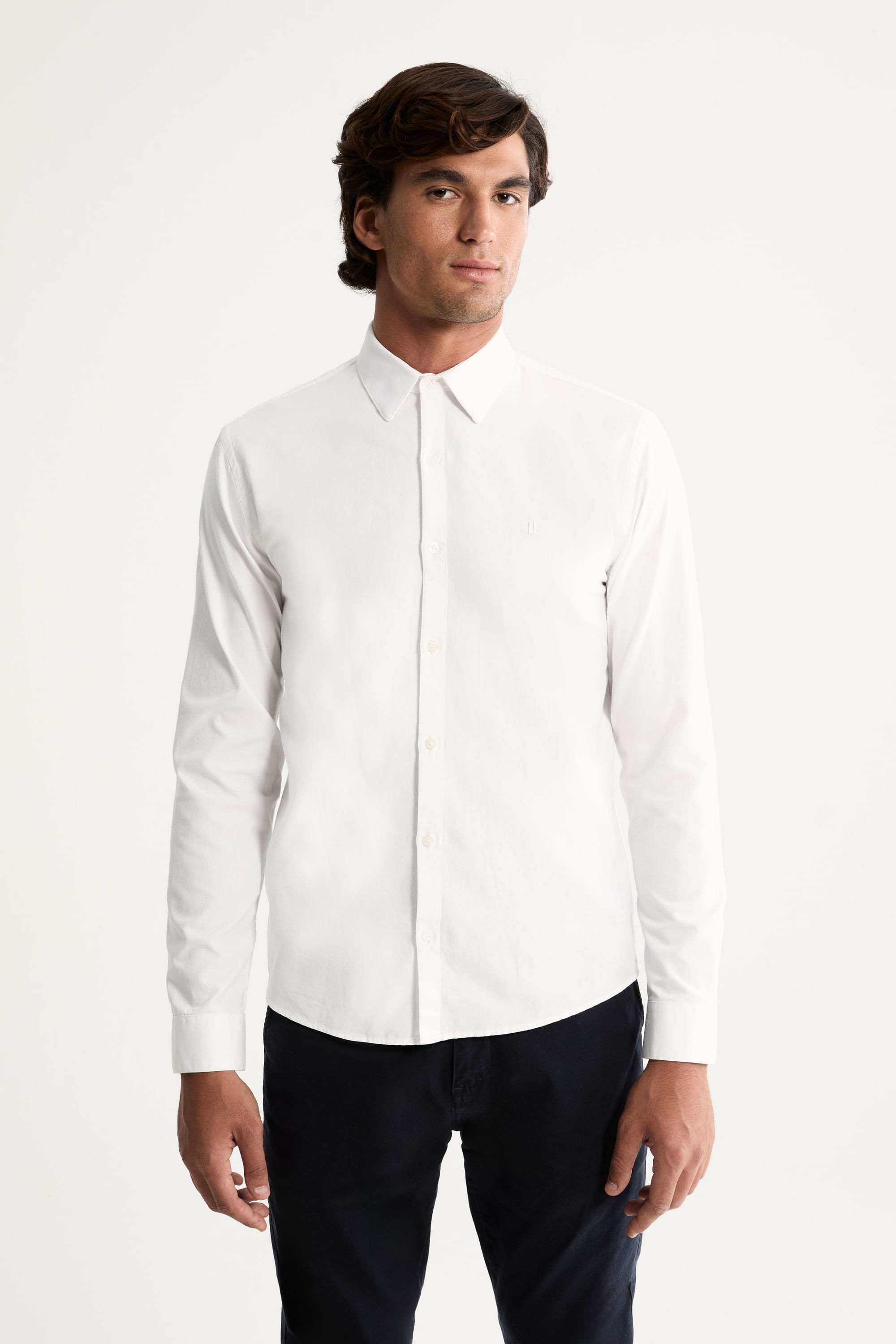 Camisa Manga Longa Oxford New