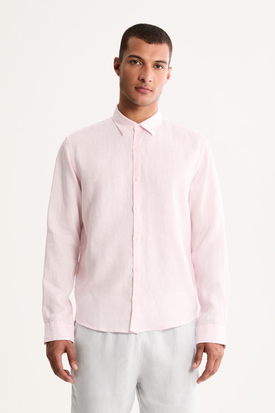 Camisa Manga Longa Linho Lumiar