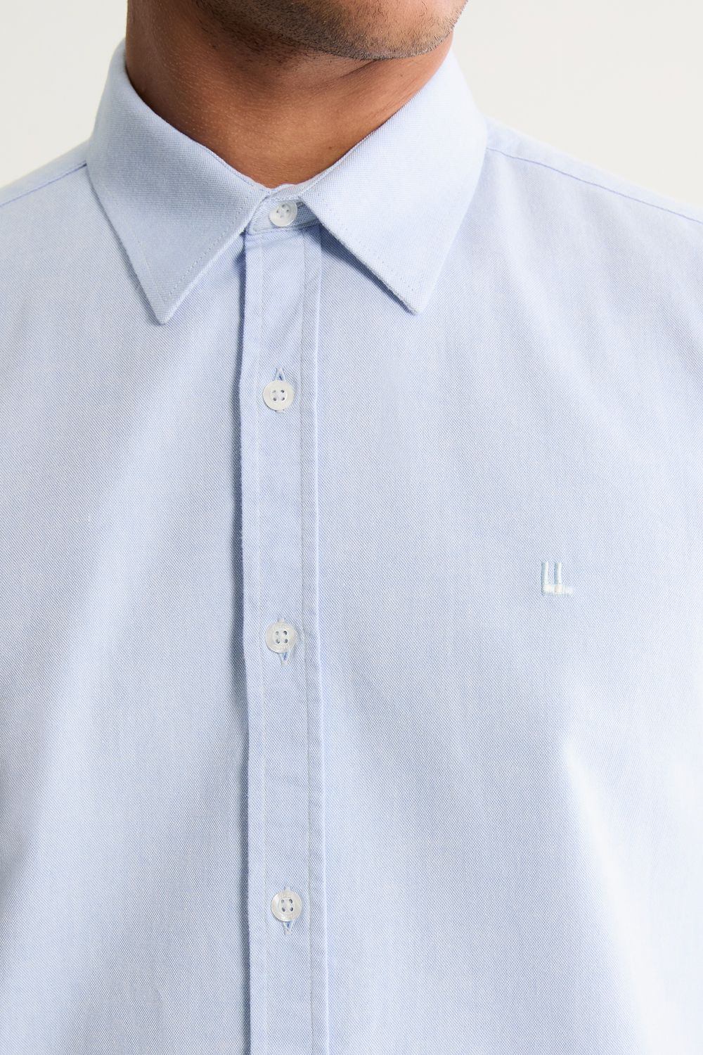 Camisa Manga Curta Oxford