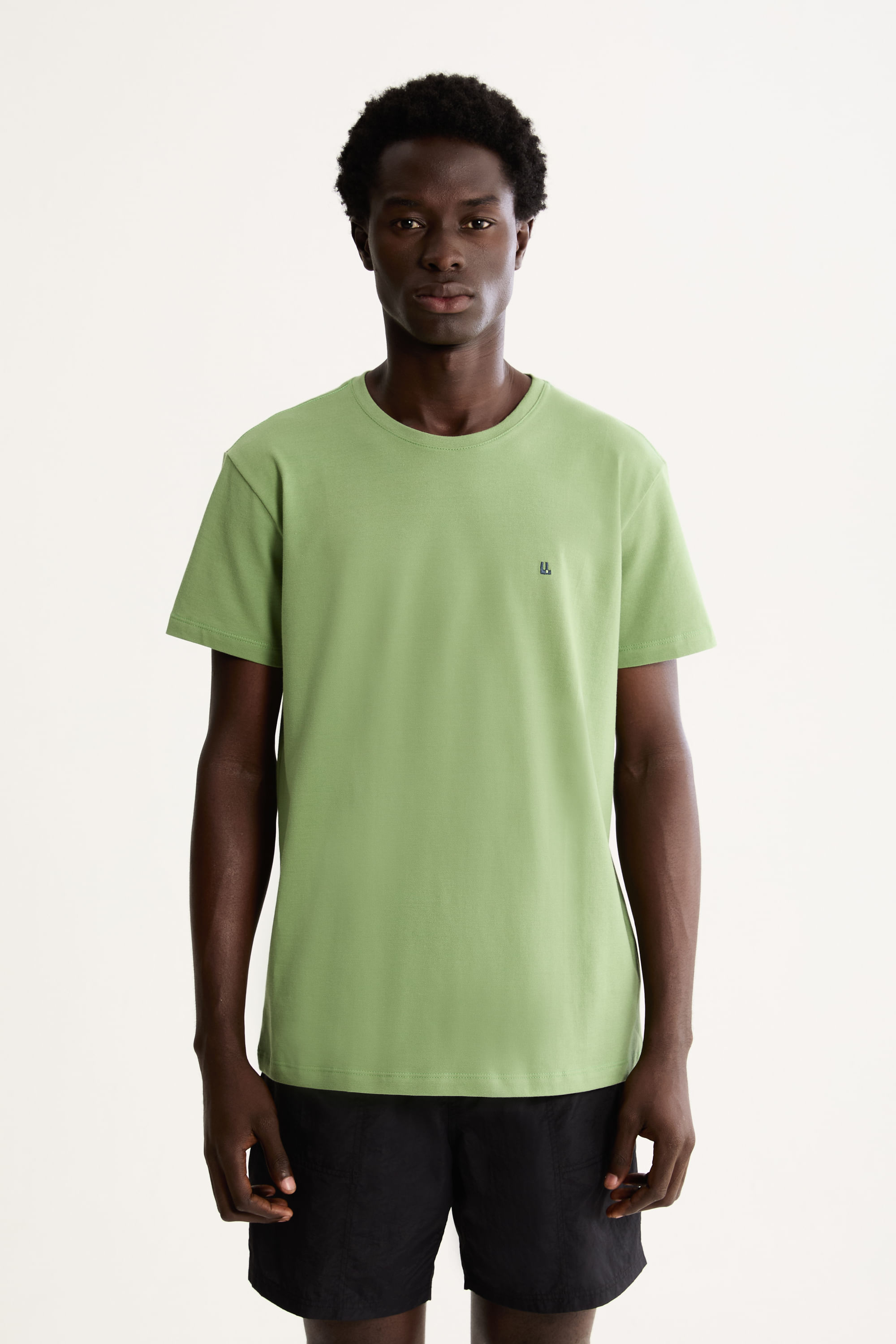 Camiseta Piquet Logo — Foxton
