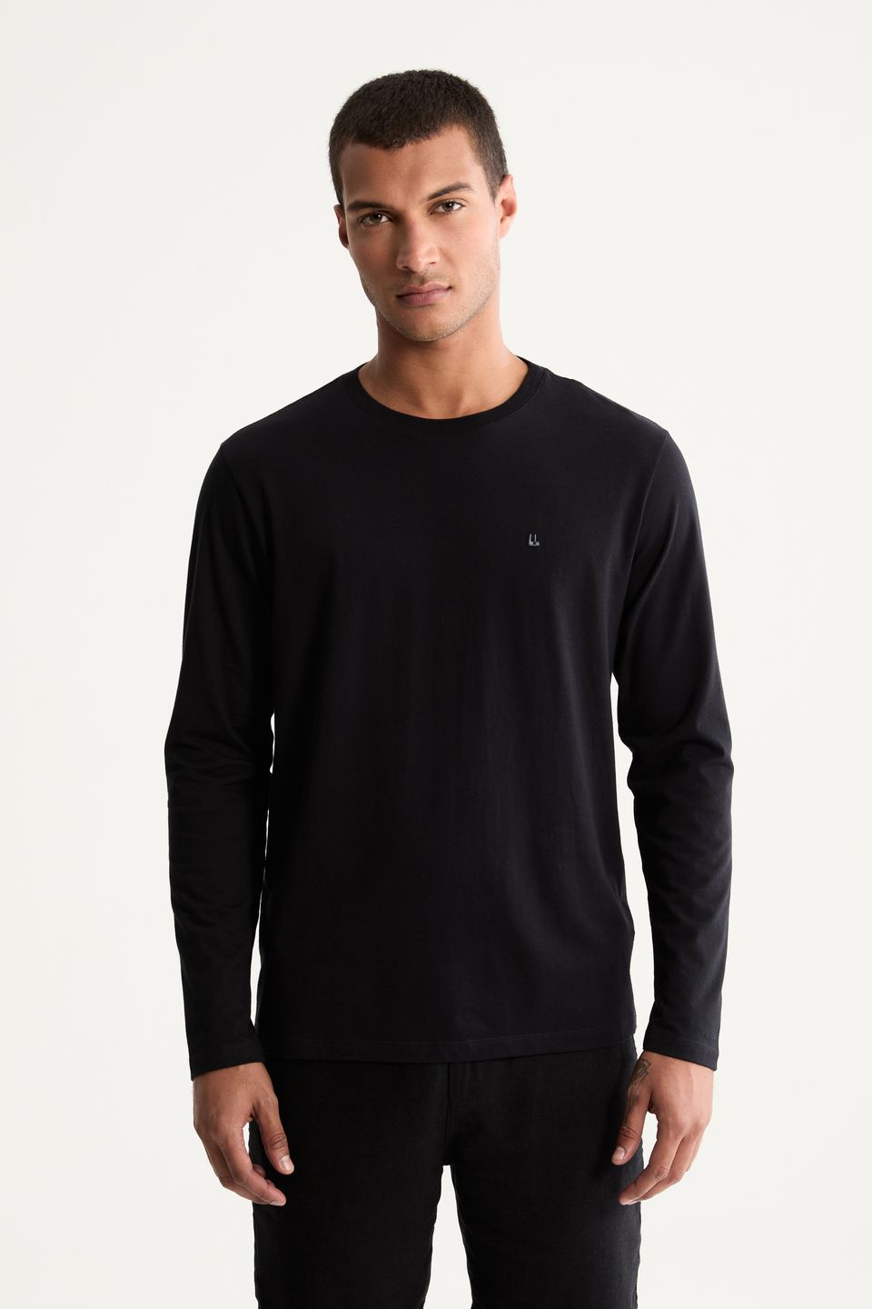 Camiseta Manga Longa Logo