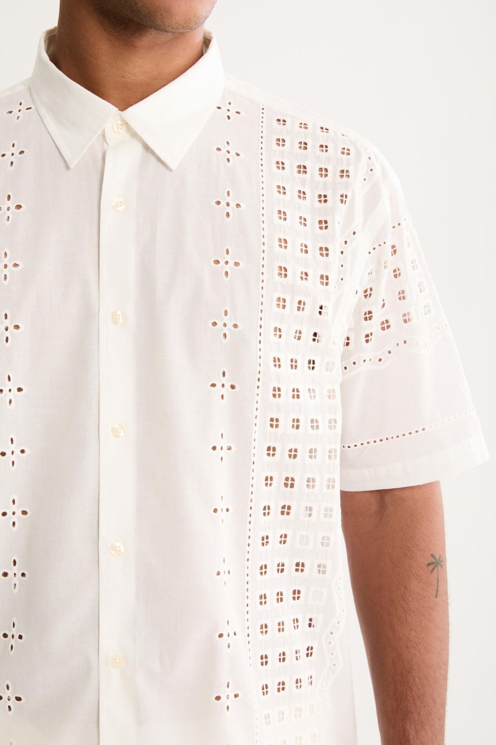 Camisa Manga Curta Laise Local