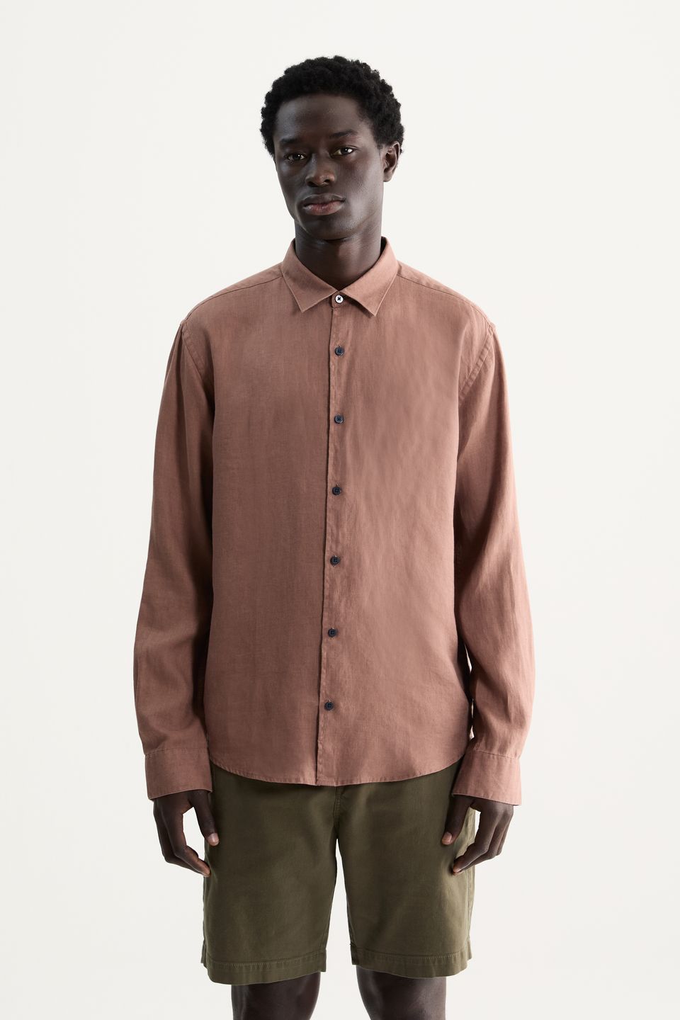 Camisa Manga Longa Linho Lumiar