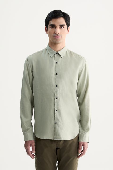 Camisa Manga Longa Linho Lumiar — Foxton