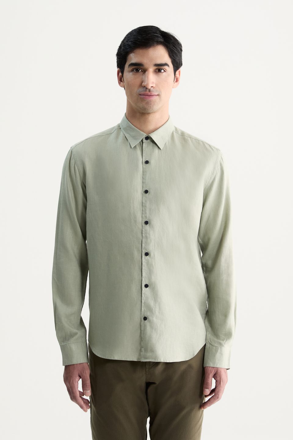 Camisa Manga Longa Linho Lumiar