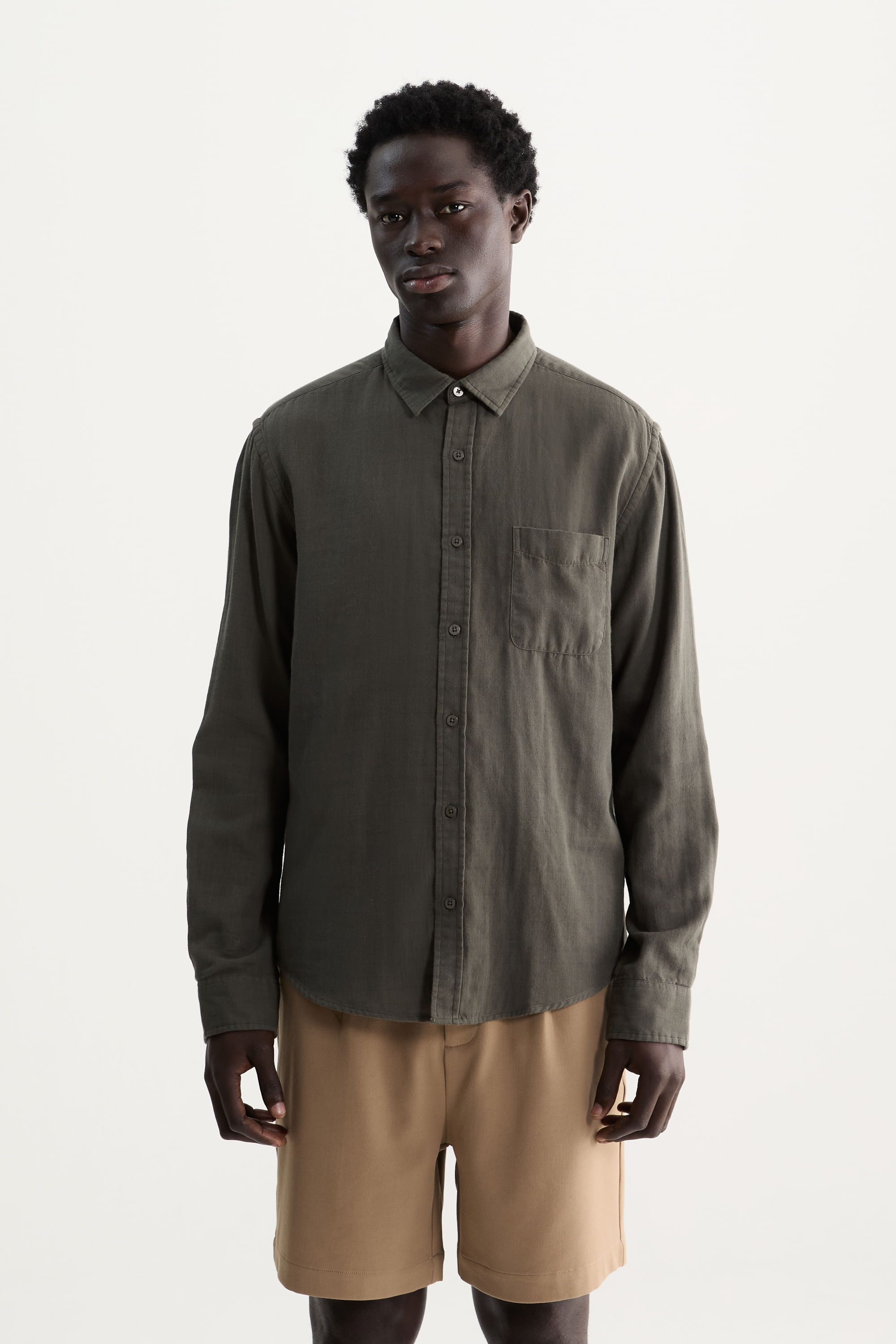 Camisa Manga Longa Double Algarve — Foxton