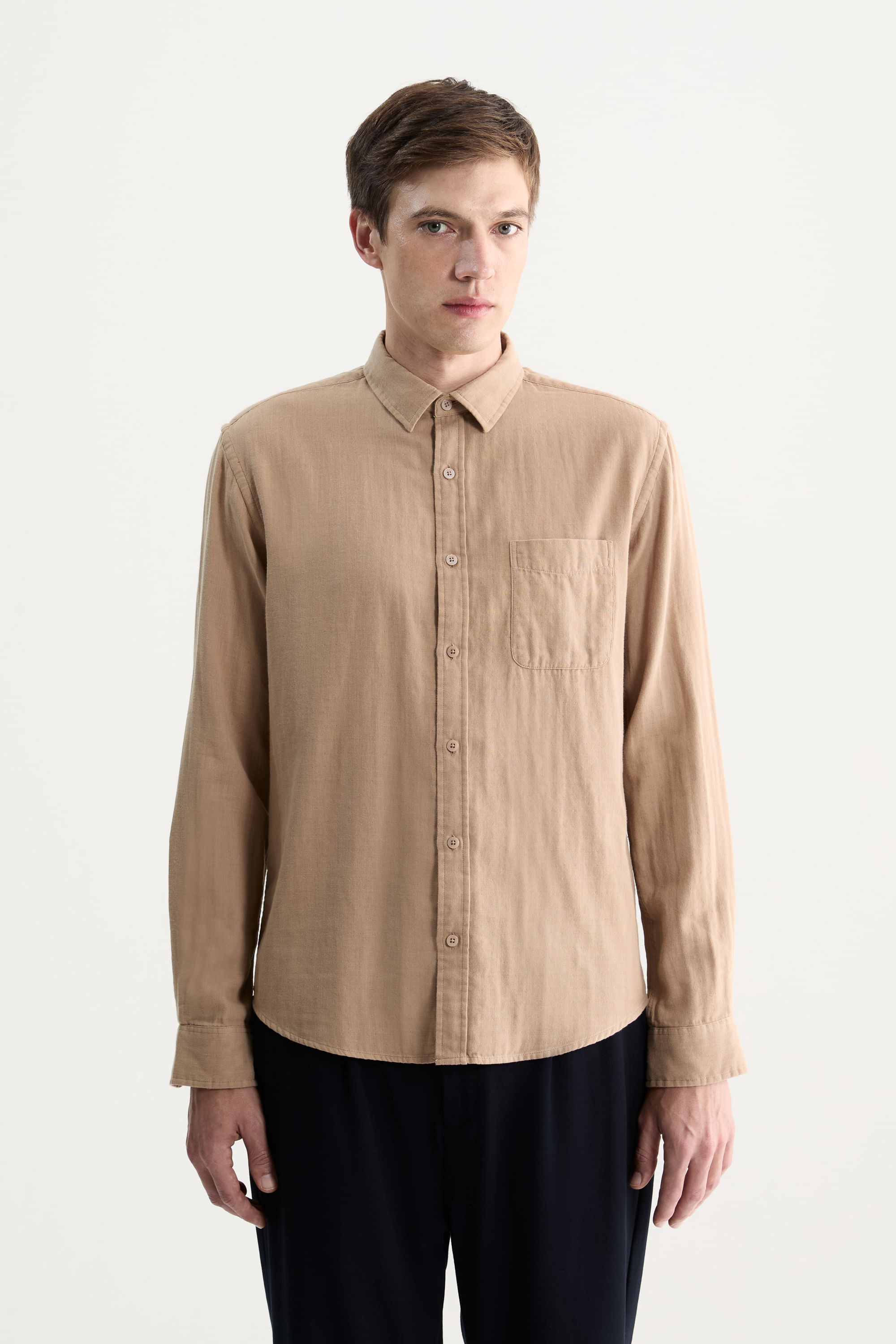 Camisa Manga Longa Double Algarve — Foxton