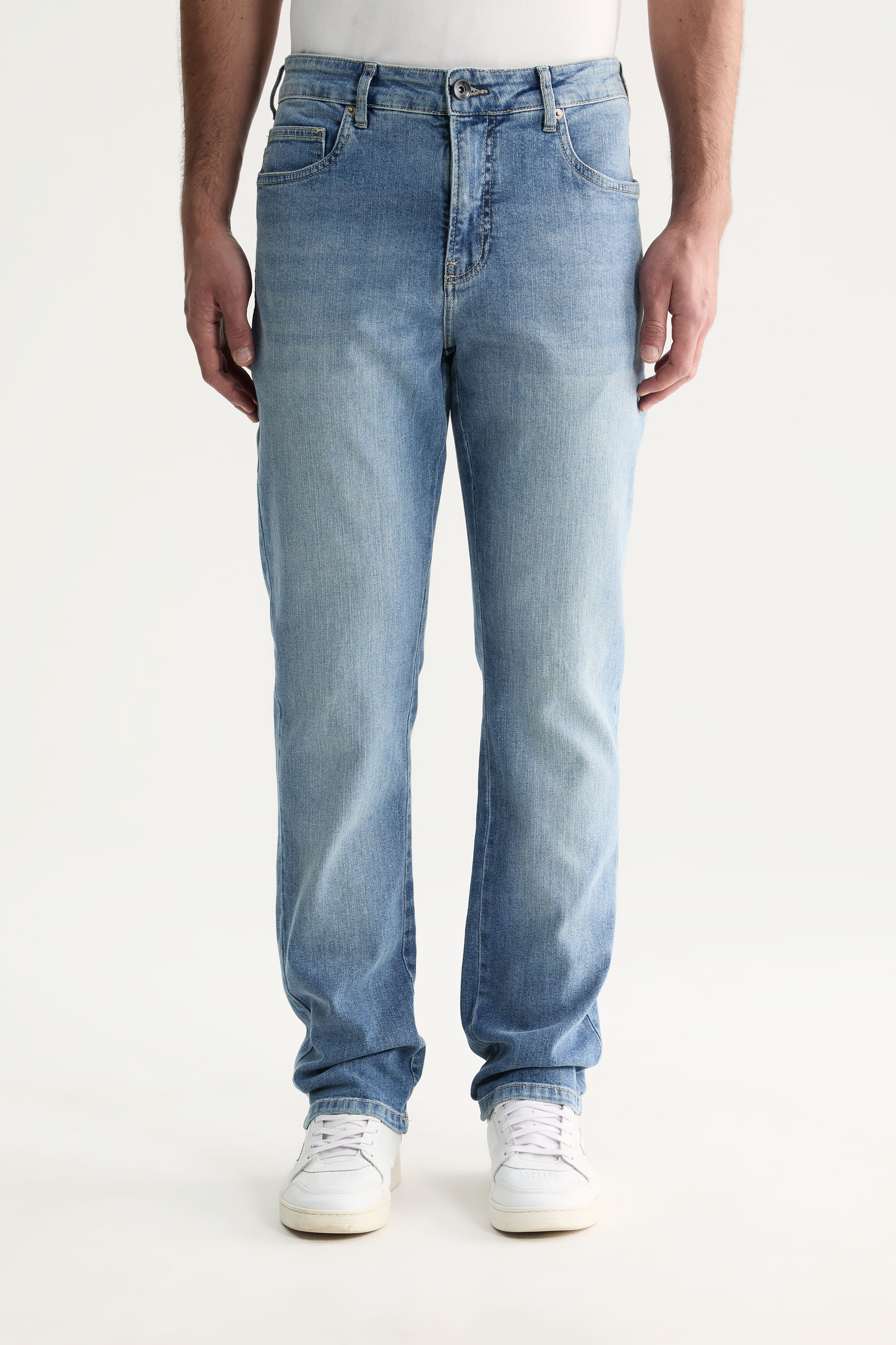Calça Jeans Slim Onda Clara