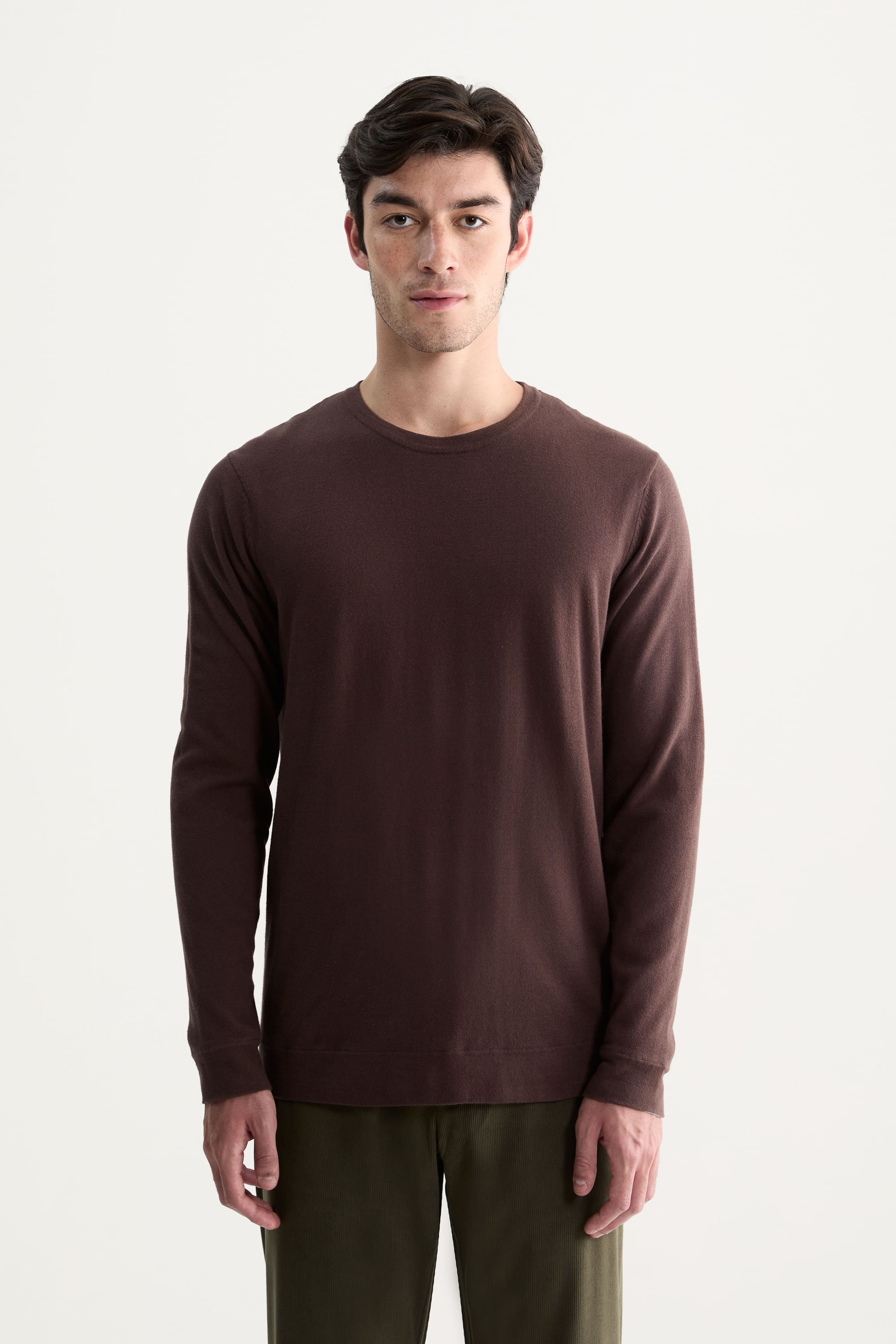 Casaco Tricot Dupla Face — Foxton