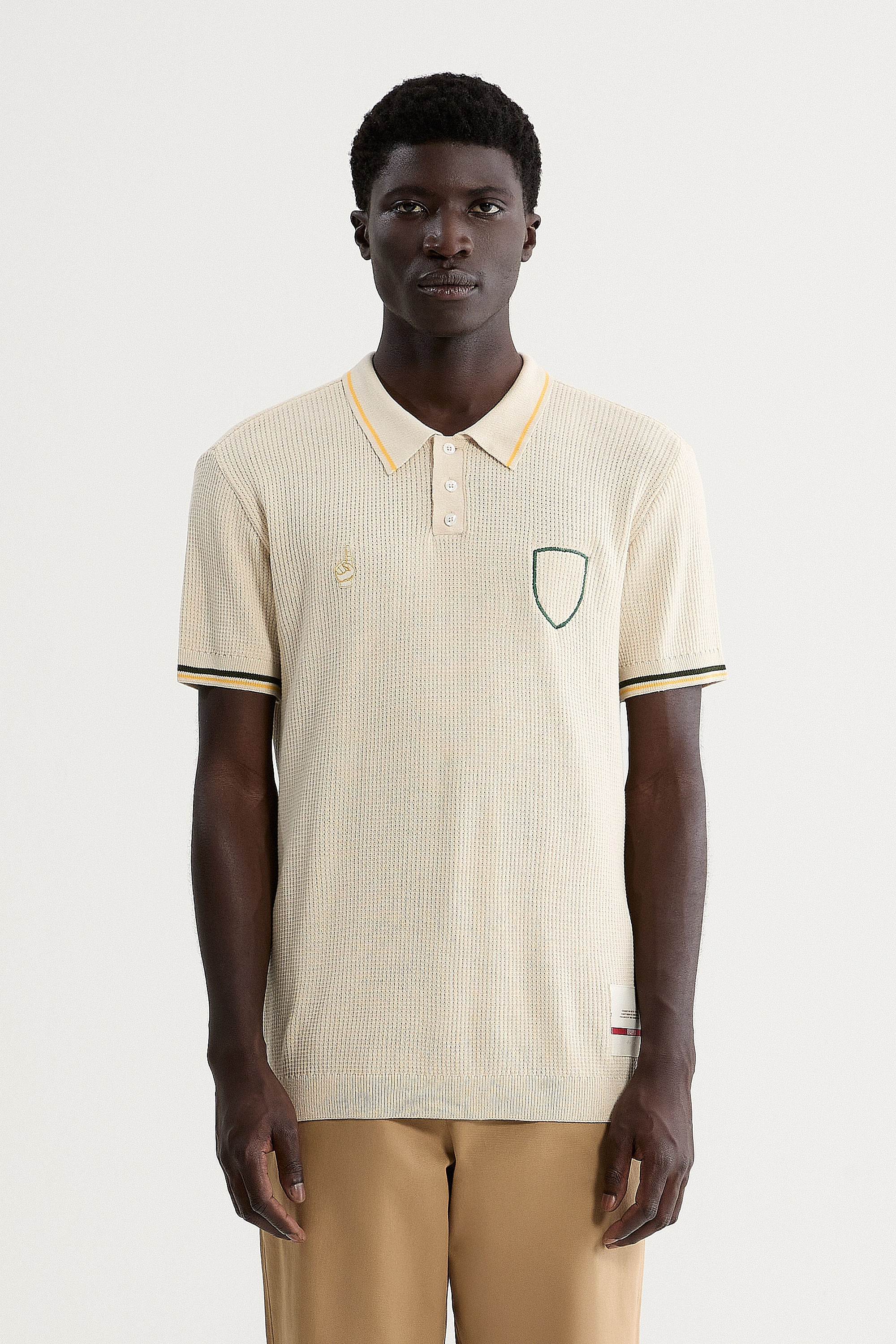 Polo Tricot Faixa Brahma